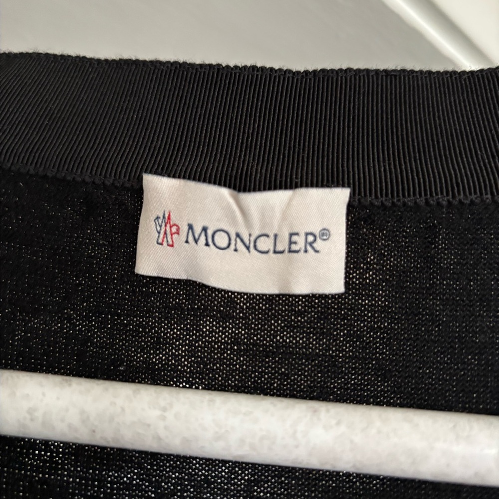 Moncler Black Button-Front Lightweight Women's Sw… - image 5